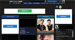 Desktop Screenshot of gomusica.com